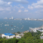 Blick über die Bucht von Pattaya