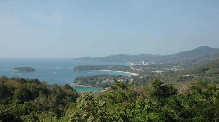 Blick über Phuket