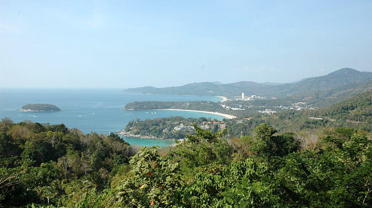 Phuket: Blick vom Aussichtspunkt Kata
