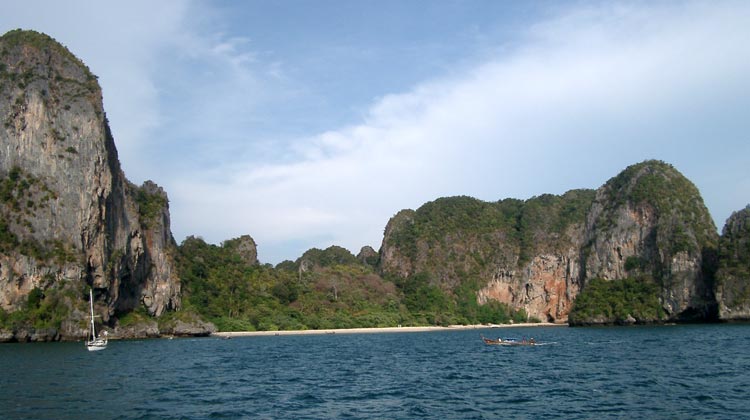 Railay Beach zwischen Krabi und Ao Nang