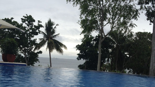 Pool auf Samal Island