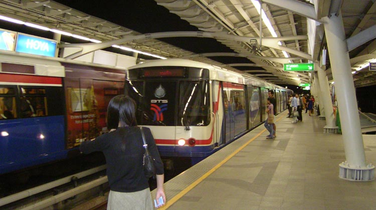 BTS Skytrain in Bangkok