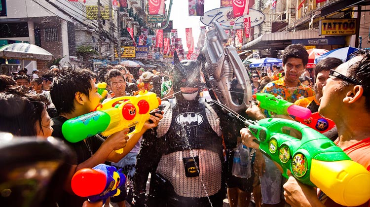 Die besten magischen Feste und Festivals in Thailand - Songkran