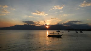 Sonnenuntergang Subic Bay