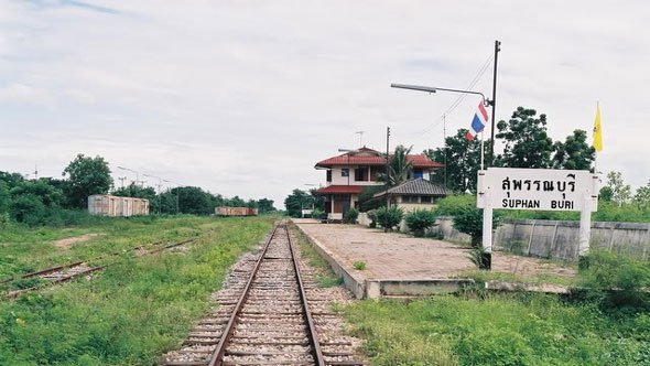 Suphanburi Bahnhof