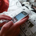 Teengager mit Smartphone
