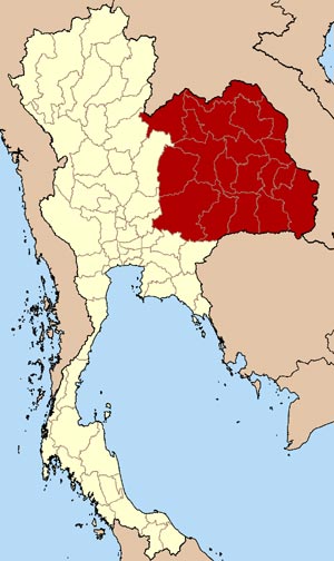 Thailand_Isan_map