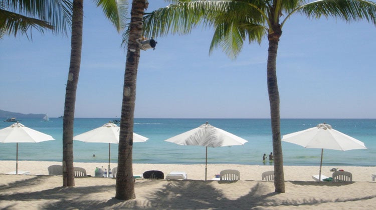 White Beach auf Boracay