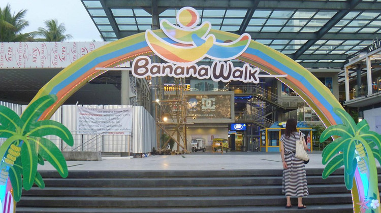 Banana Walk Einkaufszentrum in Patong