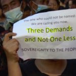 Proteste in Bangkok am DEmocracy Monument - Was steckt dahinter | Screenshot: AlJazeera