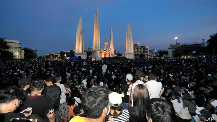 Anti-Regierungs Proteste in Bangkok