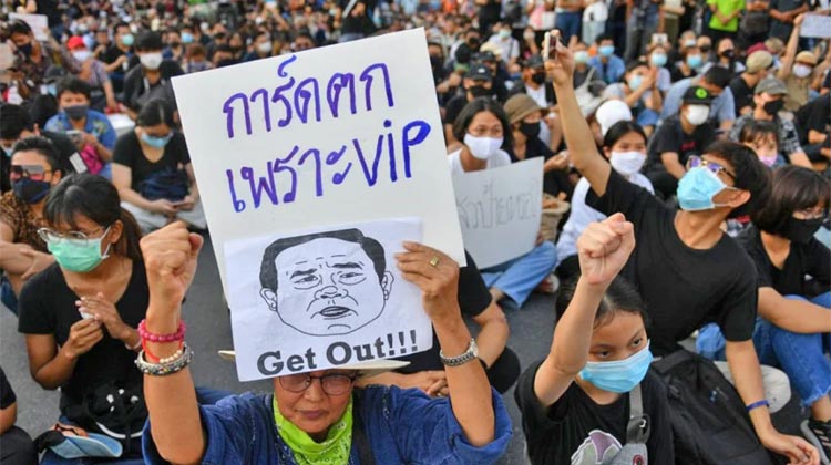 Pro-demokratische Demonstranten planen Marsch auf das Büro des Premierministers