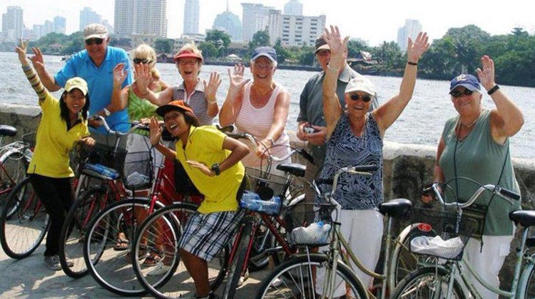 Fahrradtour durch Bangkok
