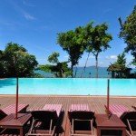 Liegen am Pool Bird & Bees Resort in Pattaya