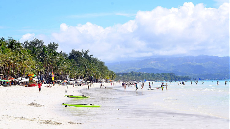 Strände der Philippinen - White Beach Boracay