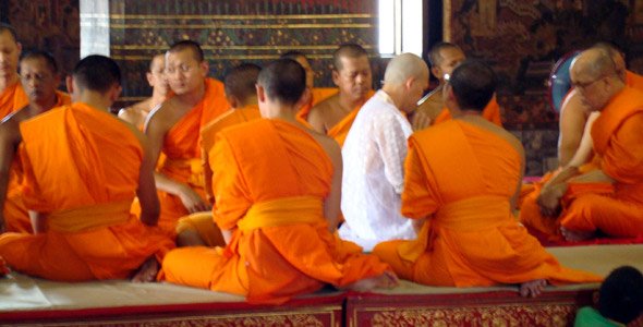 Religion in Thailand - Buddhistische Mönche
