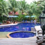 Swimming Pool im Chaba Hut Resort Pattaya