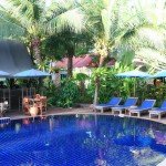 Pool im Chaba Hut Resort Pattaya
