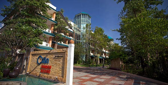 Aussenansicht Citin Garden Resort in Pattaya