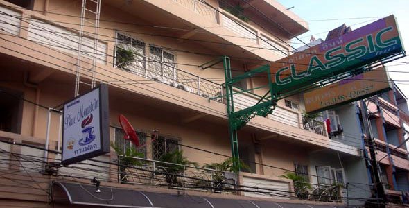 Aussenansicht Classic Hotel in Pattaya