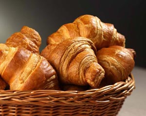 Frische Croissants