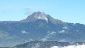 Davao: Blick auf den Mt. Apo