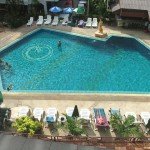 Swimming Pool im Diana Inn in Pattaya