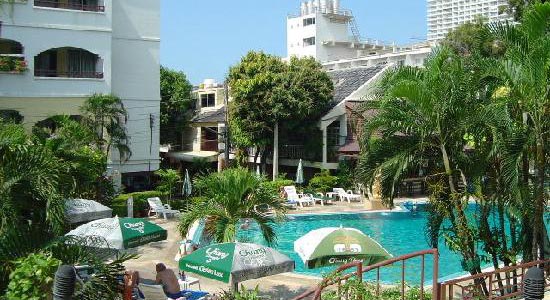 Diana Inn in Pattaya ein beliebtes Hotel bei Rolli-Fahrern