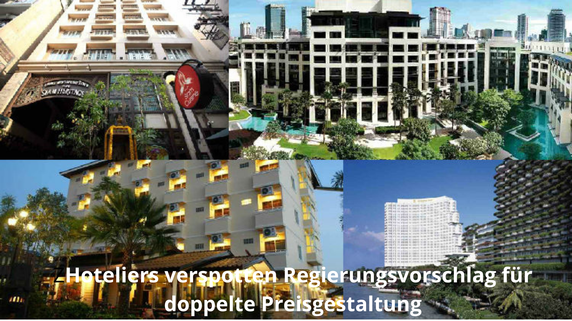 Hoteliers verspotten Regierungsvorschlag für doppelte Preisgestaltung