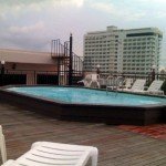 Dynasty Inn Pattaya Pool auf dem Dach