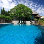 Ansicht auf den Privat-Pool im Eravana ECO - Chic Resort in Pattaya