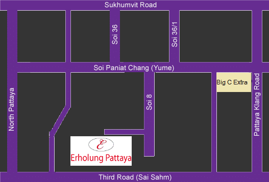 Lageplan Erholung Apartmenthaus