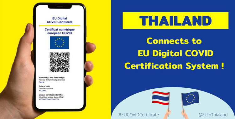 EU akzeptiert jetzt auch thailändische Covid-19-Impfbescheinigungen