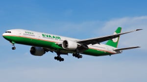 Boeing 777-300ER der EVA-Air