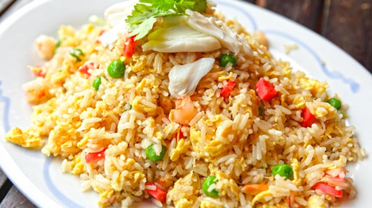 Khao Pad - gebratener Reis