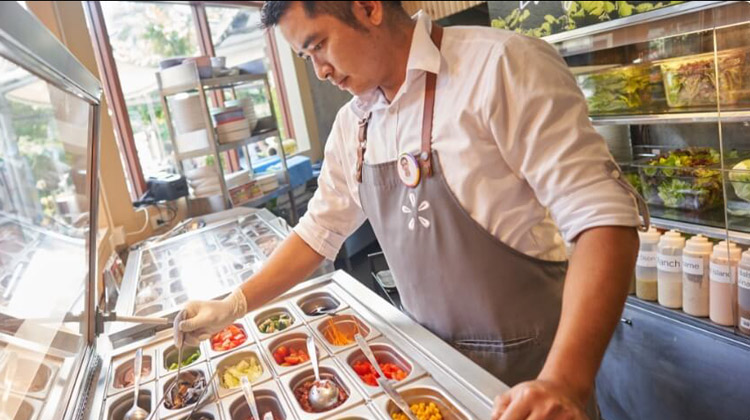 5 Top Restaurants in Bangkok in denen man gesund essen kann; Get Fresh