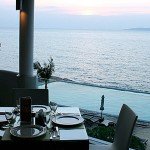 Restaurant mit Blick aufs Meer Golden Cliff House Hotel