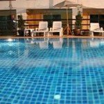 Swimming Pool im Golden Sea Hotel