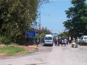 Grenzübergang nach Kambodscha Hat Lek