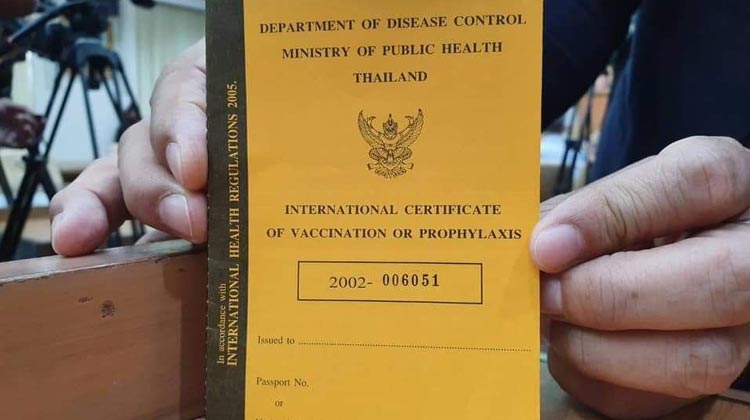 Thailand führt offiziell internationalen Impfpass für Reisende ein