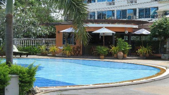 Pool im Jomtien Garden Hotel