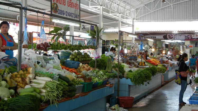 Rompho Markt in Jomtien