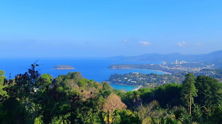 Karon View Point zwischen dem Nai Harn und Kata Noi Strand