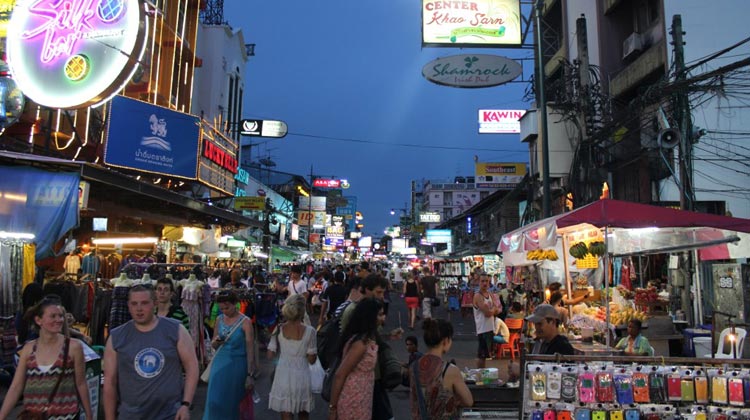 Khao San Road vor Corona