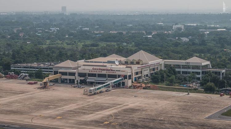 Baumaßnahmen am Khon Kaen Airport