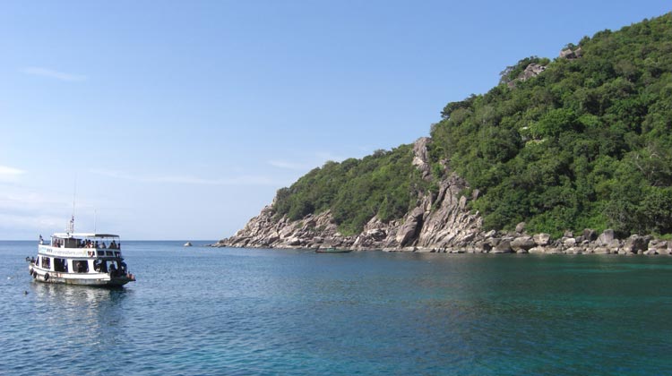 Blick auf Koh Phangan