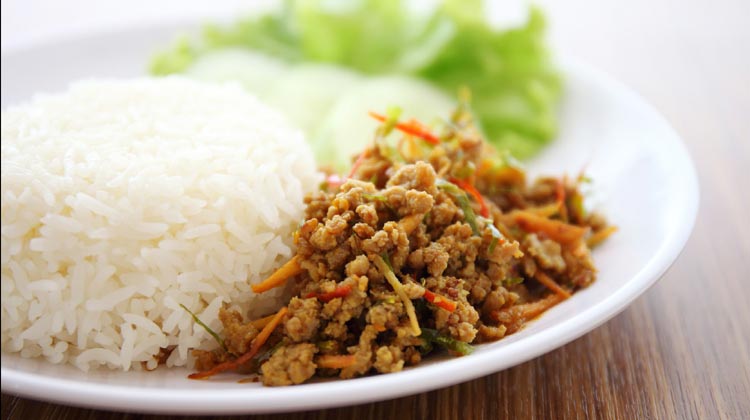 Die schärfsten Thai-Gerichte - Kua Kling: Gebratenes Fleisch mit Currypaste