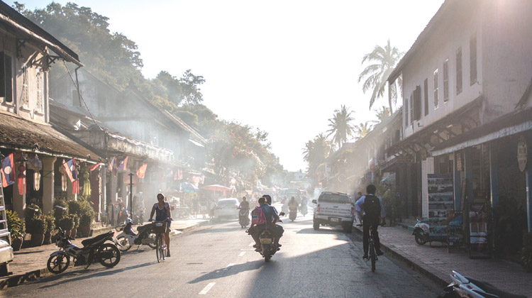 Luang Prabang bei thailändischen Touristen sehr beliebt