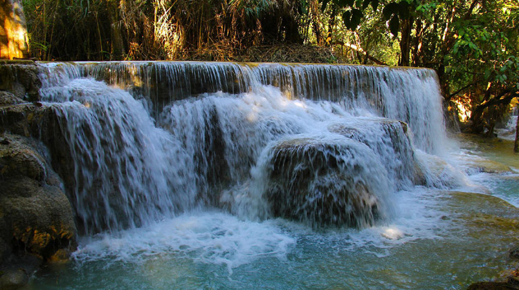 Kung Xi Wasserfall in der Provinz