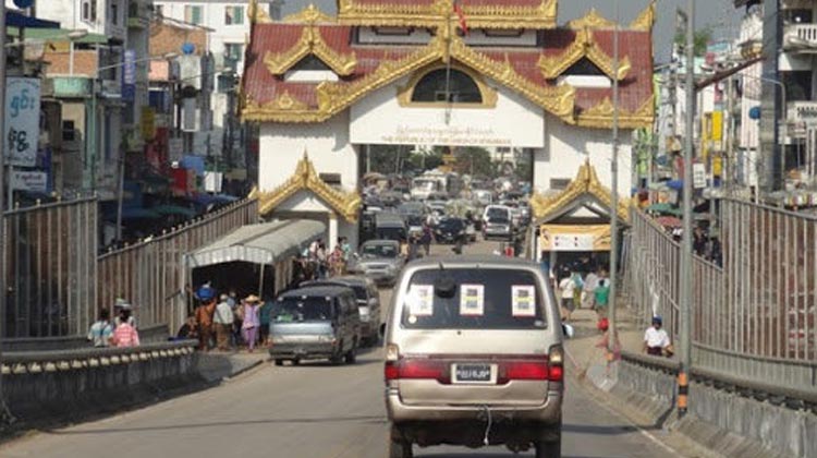 Grenzübergang Mae Sot 